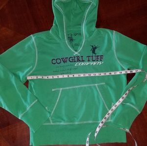 Cowgirl Tuff Hoodie Size M
